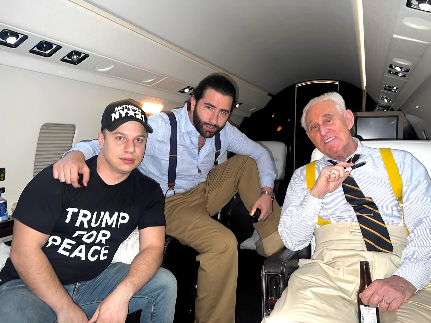 Constantino with Roger Stone